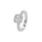 Promise of Dawn Diamond Ring 18 KT / White Gold / 22
