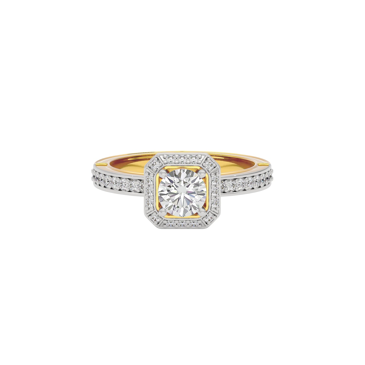 Promise of Dawn Diamond Ring 18 KT / Yellow Gold / 22