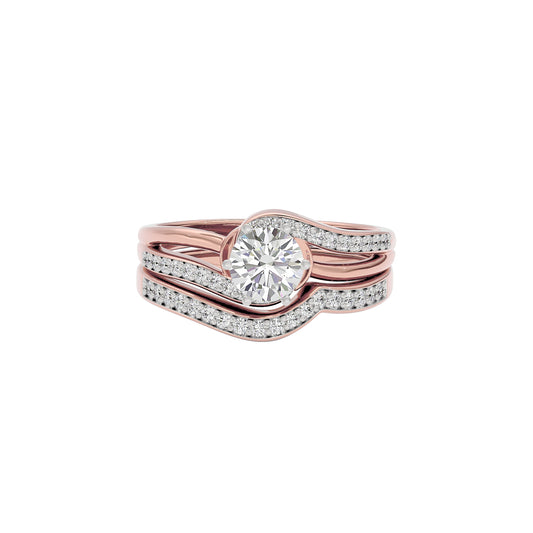 Diamond Delight Ring 18 KT / Rose Gold / 22