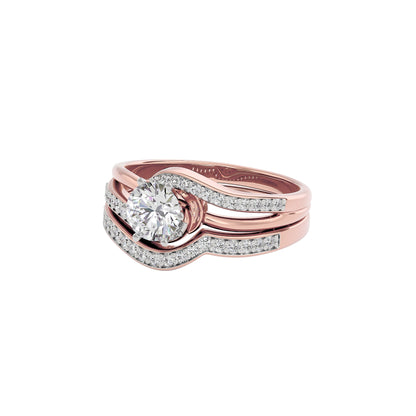 Diamond Delight Ring 18 KT / Rose Gold / 22