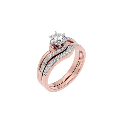 Diamond Delight Ring 18 KT / Rose Gold / 22