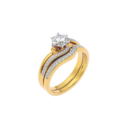 Diamond Delight Ring 18 KT / Yellow Gold / 22