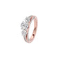 Whispering Romance Diamond Ring 18 KT / Rose Gold / 22