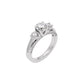 Whispering Romance Diamond Ring 18 KT / White Gold / 22