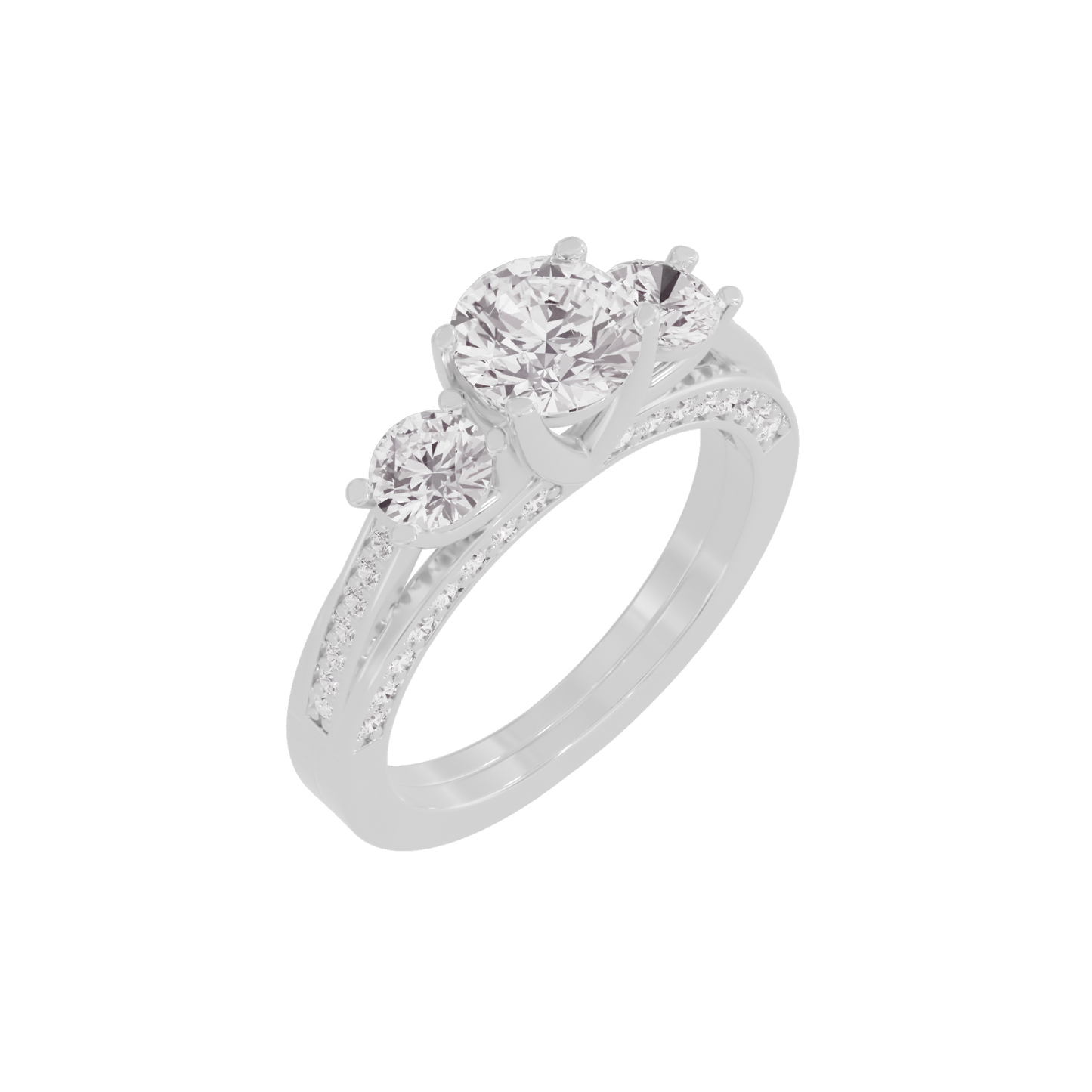 Whispering Romance Diamond Ring