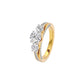 Whispering Romance Diamond Ring 18 KT / Yellow Gold / 22