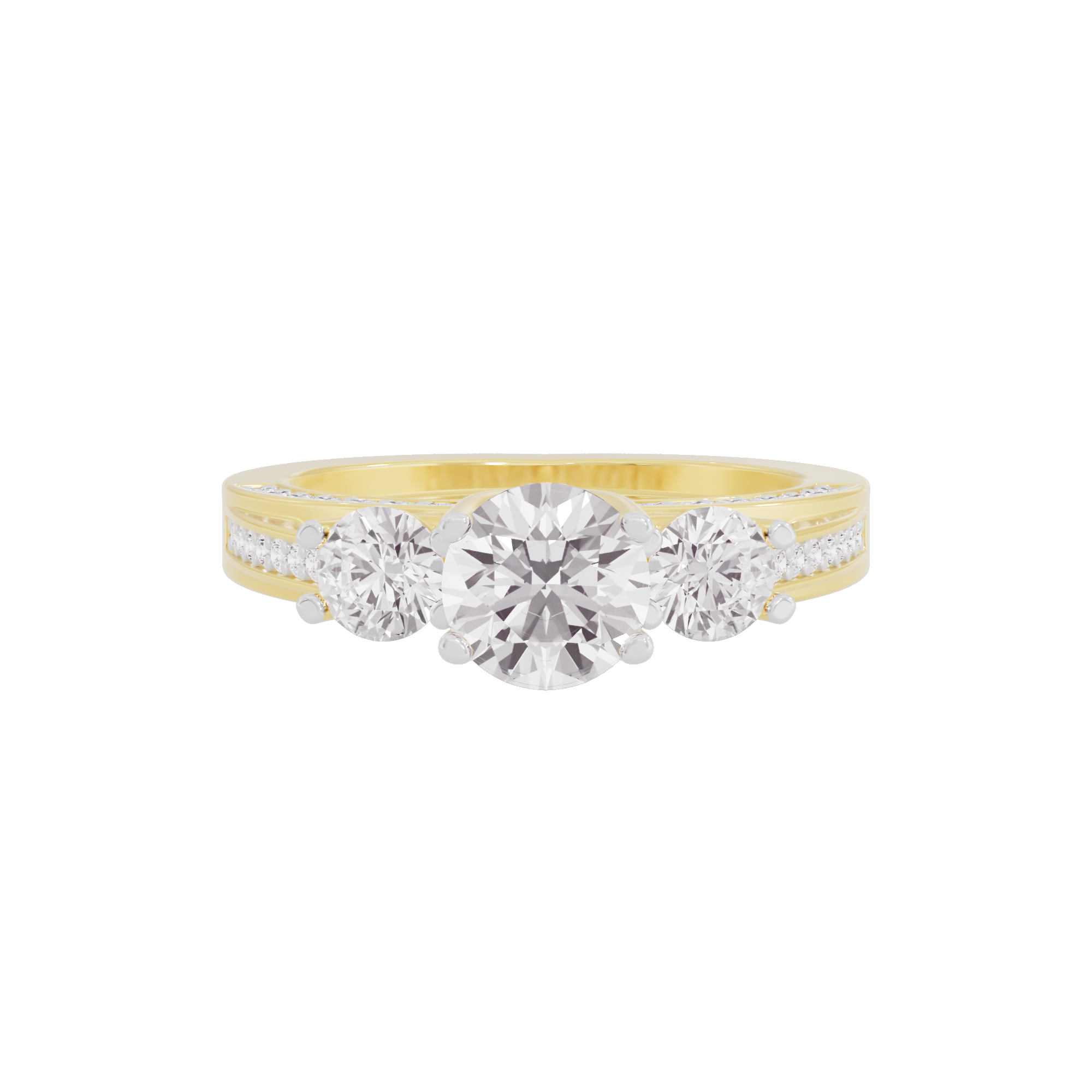 Whispering Romance Diamond Ring