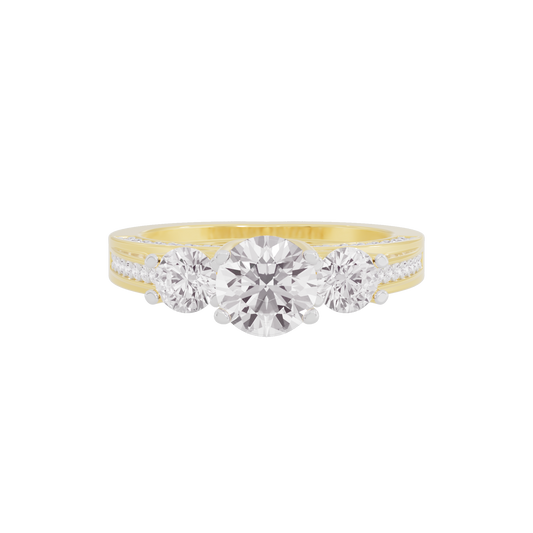 Whispering Romance Diamond Ring