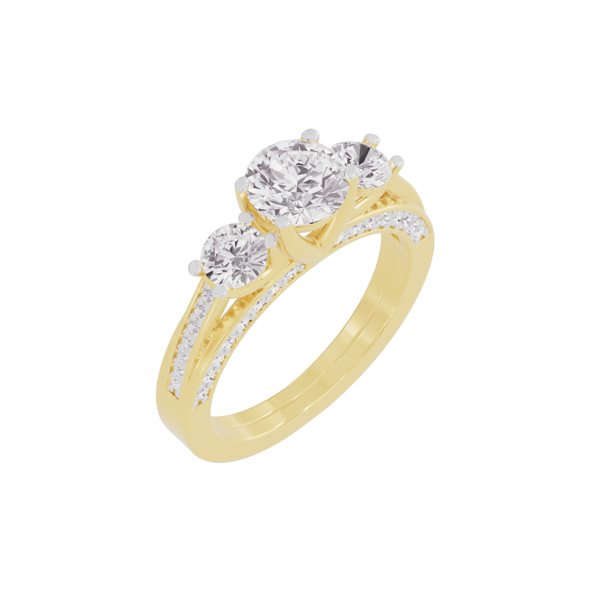 Whispering Romance Diamond Ring
