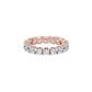 Stunning Ornate Diamond Ring 18 KT / Rose Gold / 22