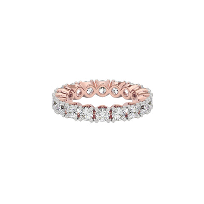 Stunning Ornate Diamond Ring 18 KT / Rose Gold / 22
