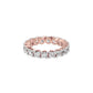 Stunning Ornate Diamond Ring 18 KT / Rose Gold / 22