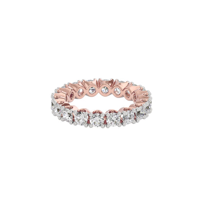 Stunning Ornate Diamond Ring 18 KT / Rose Gold / 22