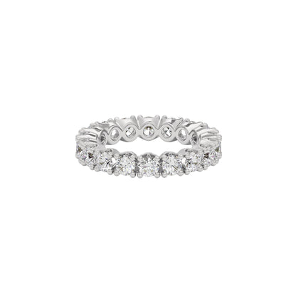 Stunning Ornate Diamond Ring 18 KT / White Gold / 22