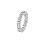 Stunning Ornate Diamond Ring 18 KT / White Gold / 22