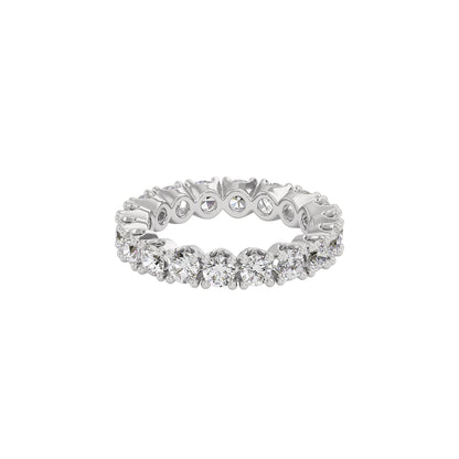 Stunning Ornate Diamond Ring 18 KT / White Gold / 22