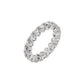 Stunning Ornate Diamond Ring 18 KT / White Gold / 22