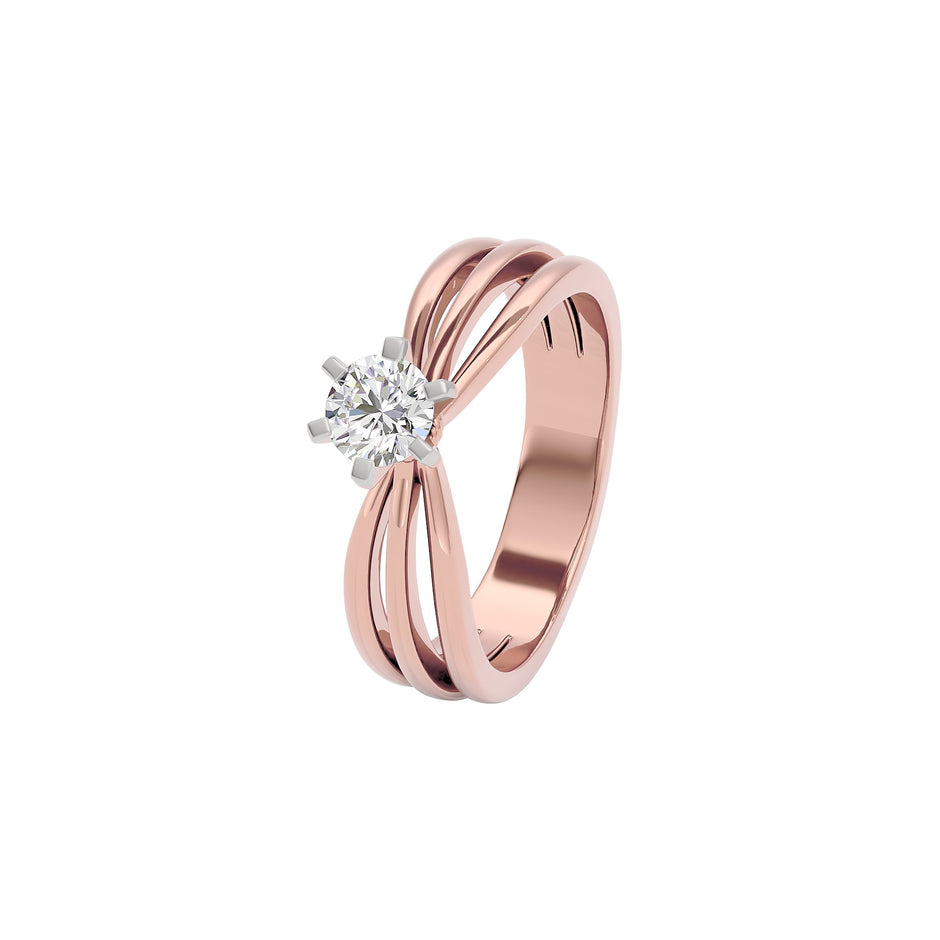 Secret Garden Diamond Ring 18 KT / Rose Gold / 22
