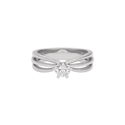 Secret Garden Diamond Ring 18 KT / White Gold / 22