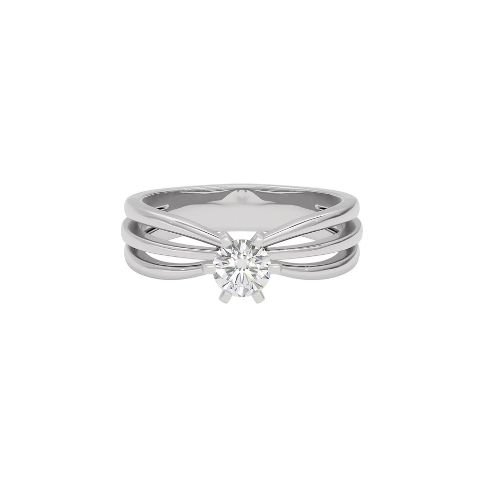 Secret Garden Diamond Ring 18 KT / White Gold / 22