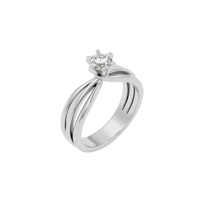 Secret Garden Diamond Ring 18 KT / White Gold / 22