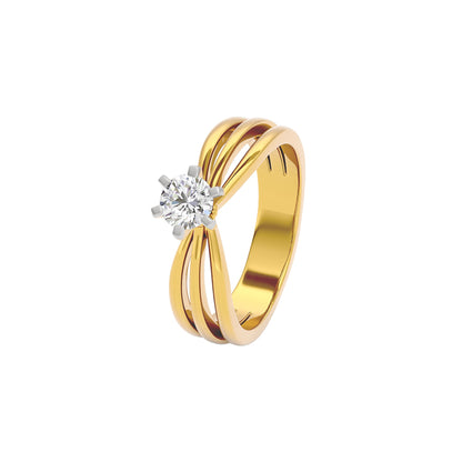 Secret Garden Diamond Ring 18 KT / Yellow Gold / 22