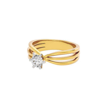 Secret Garden Diamond Ring 18 KT / Yellow Gold / 22