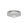 Diamond Decadence Diamond Ring 18 KT / White Gold / 22