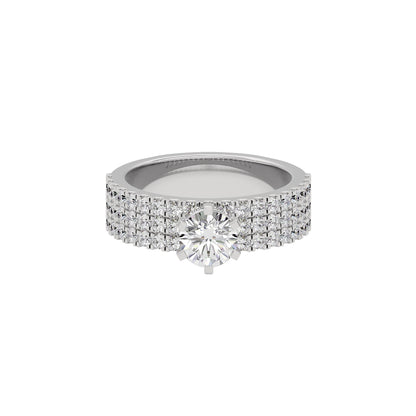 Diamond Decadence Diamond Ring 18 KT / White Gold / 22