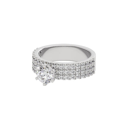 Diamond Decadence Diamond Ring 18 KT / White Gold / 22