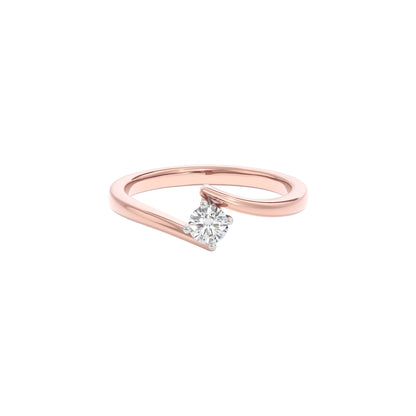 Mesmerising Allure Diamond Ring 18 KT / Rose Gold / 22
