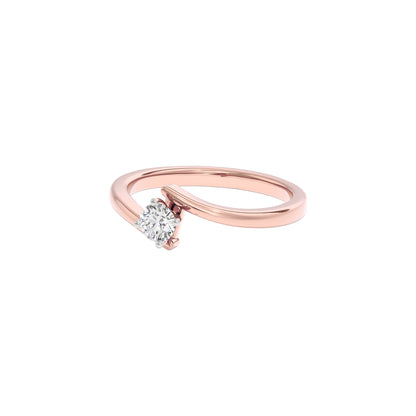 Mesmerising Allure Diamond Ring 18 KT / Rose Gold / 22