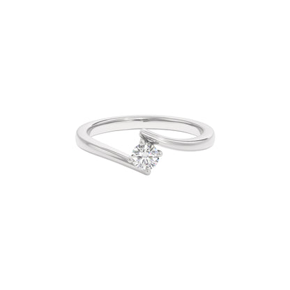 Mesmerising Allure Diamond Ring 18 KT / White Gold / 22