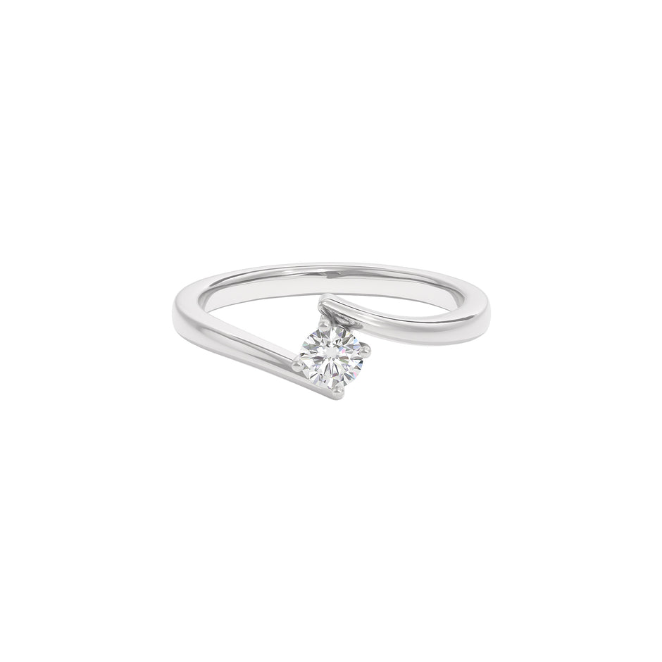 Mesmerising Allure Diamond Ring 18 KT / White Gold / 22