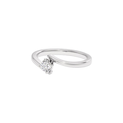 Mesmerising Allure Diamond Ring 18 KT / White Gold / 22