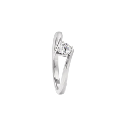 Mesmerising Allure Diamond Ring 18 KT / White Gold / 22