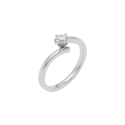 Mesmerising Allure Diamond Ring 18 KT / White Gold / 22