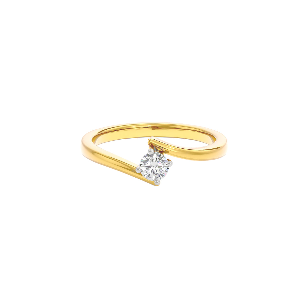 Mesmerising Allure Diamond Ring 18 KT / Yellow Gold / 22