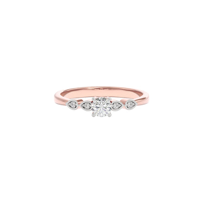 Passionate Aura Diamond Ring 18 KT / Rose Gold / 22