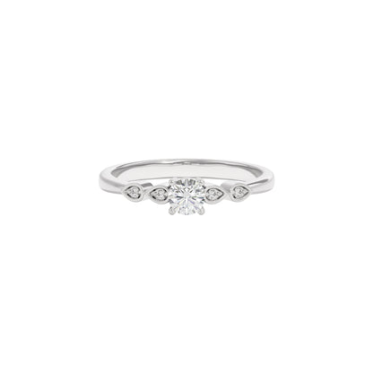 Passionate Aura Diamond Ring 18 KT / White Gold / 22