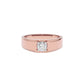 Tranquil Trinity Diamond Ring 18 KT / Rose Gold / 22