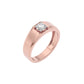 Tranquil Trinity Diamond Ring 18 KT / Rose Gold / 22