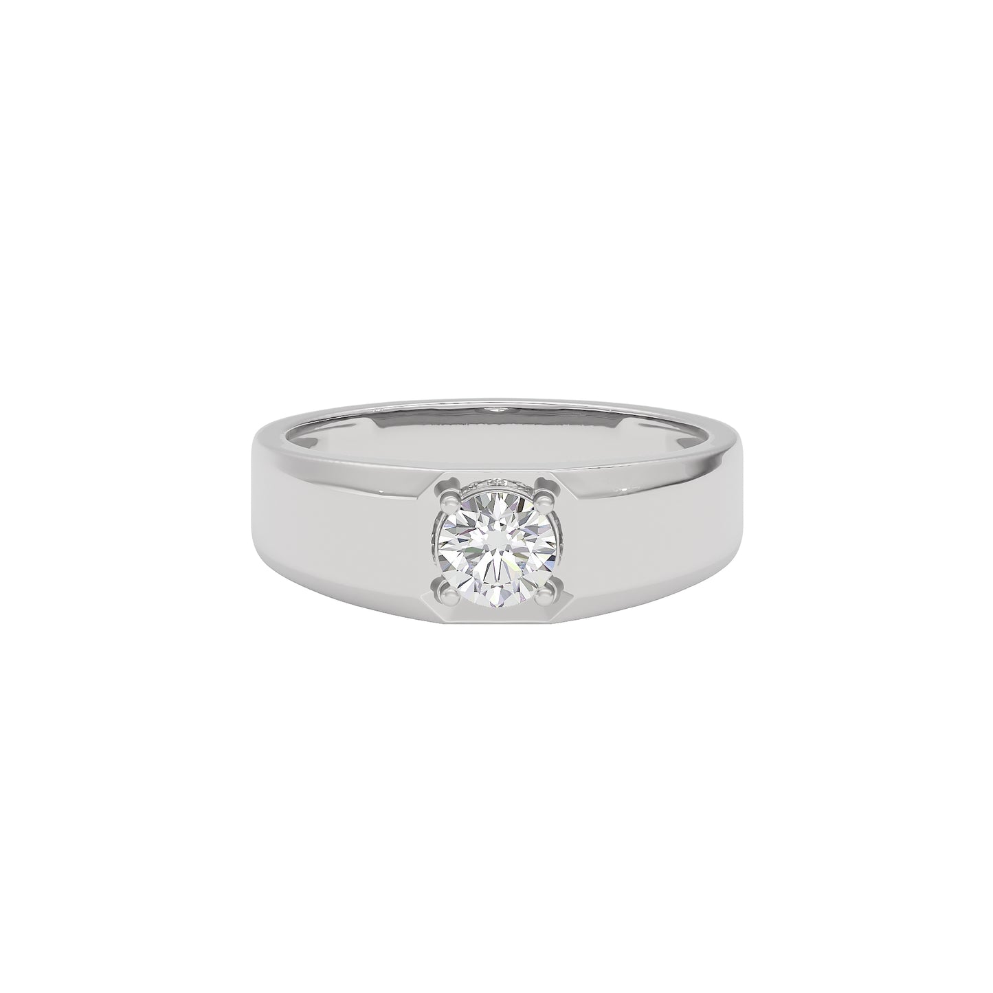 Tranquil Trinity Diamond Ring 18 KT / White Gold / 22