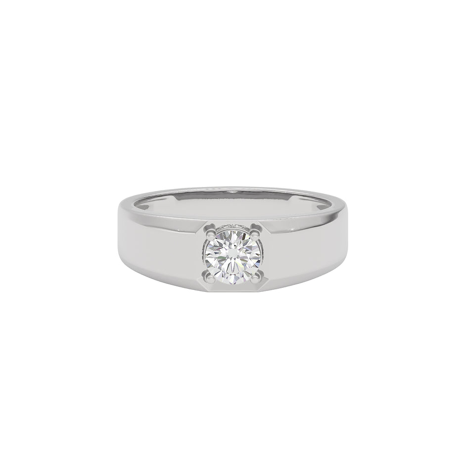 Tranquil Trinity Diamond Ring 18 KT / White Gold / 22