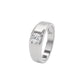Tranquil Trinity Diamond Ring 18 KT / White Gold / 22