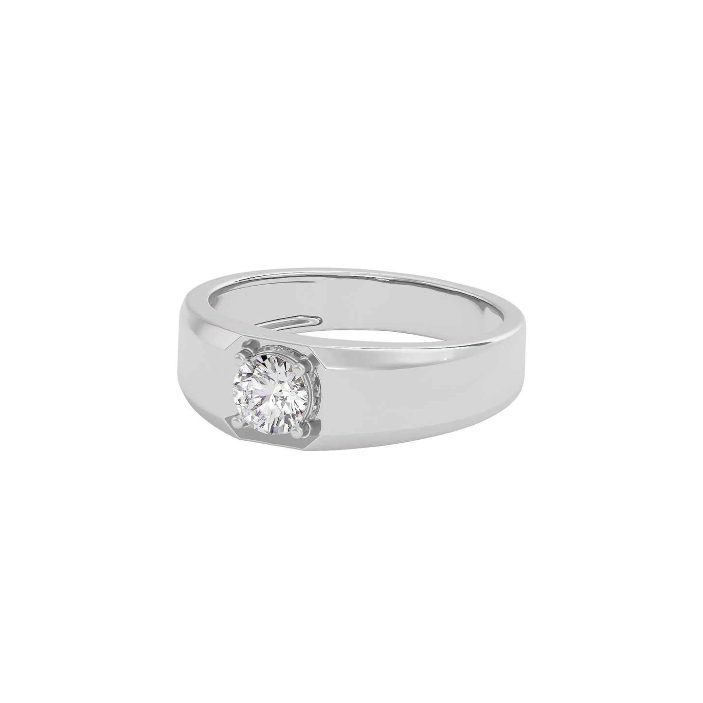 Tranquil Trinity Diamond Ring 18 KT / White Gold / 22