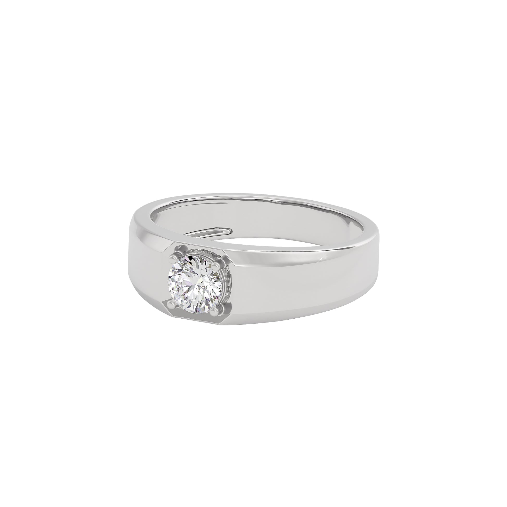 Tranquil Trinity Diamond Ring 18 KT / White Gold / 22