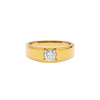 Tranquil Trinity Diamond Ring 18 KT / Yellow Gold / 22