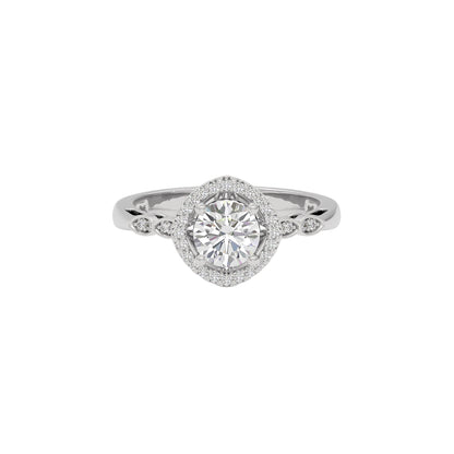 Timeless Trellis Diamond Ring 18 KT / White Gold / 22