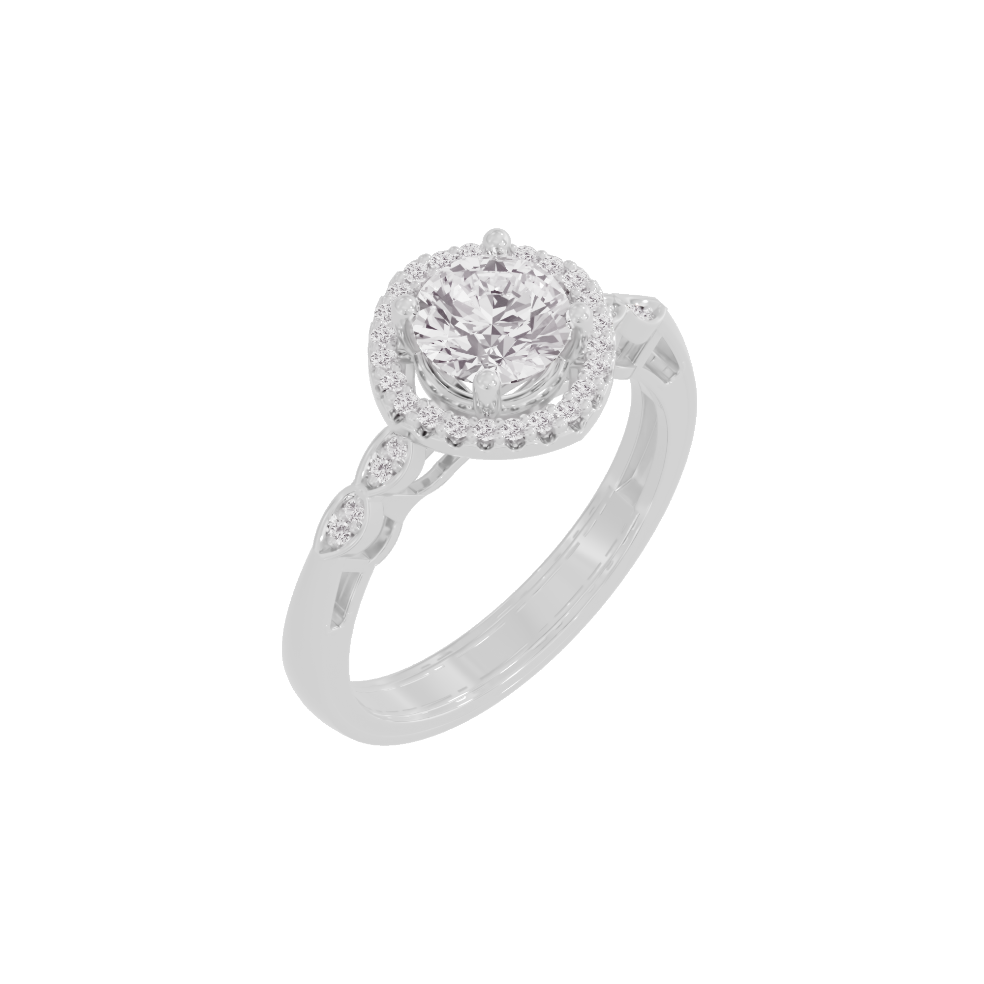 Timeless Trellis Diamond Ring